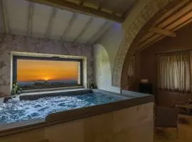 Villa I Cipressini piscina riscaldata spa Toscana