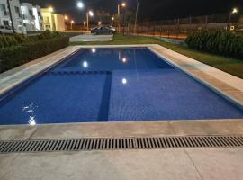 Maravilloso apartamento en privada con alberca, hotel cerca de Aeropuerto General Heriberto Jara - VER, 