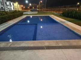 Maravilloso apartamento en privada con alberca