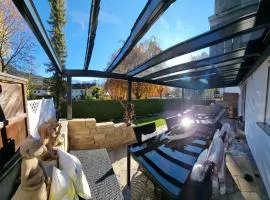 Kaminwohnung mit 24qm Südterrasse Nähe Zugspitze / Eibsee