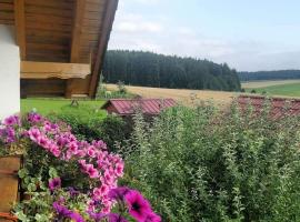 Ferienwohnung Maria Waldblick, huoneisto kohteessa Burtenbach