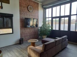 COSY-LOFT Industriel , jacuzzi , WIFI , 6 personnes max, vacation home in Aigues-Vives