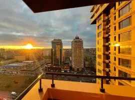1 room 60m2 center of Obolon near River side. 11 Floor