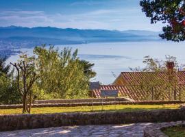 Amazing Home In Pobri With House Sea View, hotel em Volosko