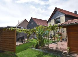 Apartment in the Harz Mountains with terrace โรงแรมราคาถูกในVeckenstedt