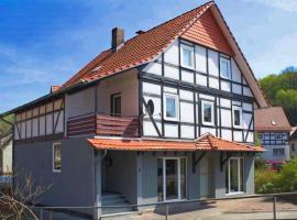 Modern holiday home in Hessen with private terrace, lacný hotel v destinácii Trubenhausen