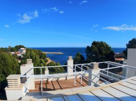 Apartamento con Espectaculares Vistas al Mar (Llobeta 3A), Ferienwohnung in Calafat