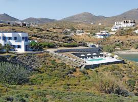 Amazing Home In Ampela, Syros With House Sea View, hotel s parkiriščem v mestu Megas Gialos - Nites