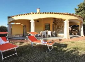 Nice Home In Costa Rei -ca- With 3 Bedrooms And Wifi