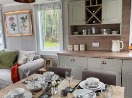 Forest Lake Lodge, glamping site in Landford