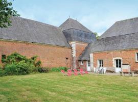 Amazing Home In Gouy Saint Andre With Kitchen、Gouy-Saint-Andréのホテル