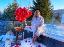 be be Chalet - premium jacuzi & private pool, hotell i Bukovel