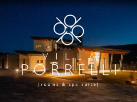 VILLA PORRELLI rooms & spa suite、San Demetrio neʼ Vestiniのホテル