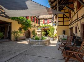 Appartements - La Cour St Fulrad, family hotel in Saint-Hippolyte
