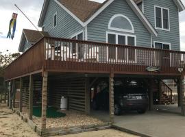 Pets OK Rest A Shored A Secure and Comfortable Home Flat Screen T Vs In All Rooms Fully Stocked With Plenty Of Amenities Private Inground Pool Gas Fireplace Rents Sat to Sat Full Weeks only, hotel v destinaci Nags Head