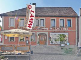 Hotel Gasthof Metzgerei Lamm, hôtel à Geiselwind