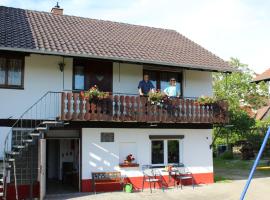 Apartment with terrace and garden, cheap hotel in Bischoffingen