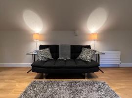 NEW 1BD Contemporary Flat Upper Dunblane，鄧布蘭的公寓