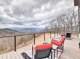 Scenic Hillside Cabin in Sylva with Hot Tub and Views!