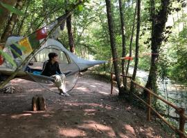 River Tribe Experience Camp、Laino Borgoのキャンプ場