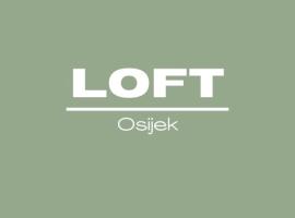 Loft Osijek, svečius su gyvūnais priimantis viešbutis mieste Osijekas