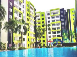Manhattan Condo Ipoh with Water Park and Pool View, hotel v destinaci Ipoh