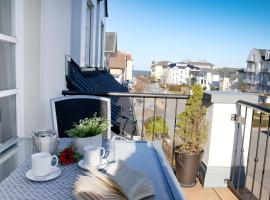 Ferienwohnung Katharina - Urlaub mit Strandkorb、キュールングスボルンのホテル