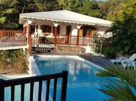 Villa de charme avec piscine et vue mer à Deshaies