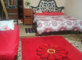 Transient furnished room 1 minute to Al aijn mall, hotel din Al 'Ayn