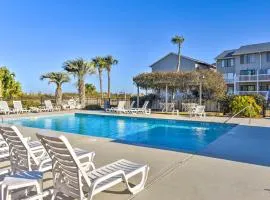 Ocean-View Saint Helena Island Condo - Pool Access