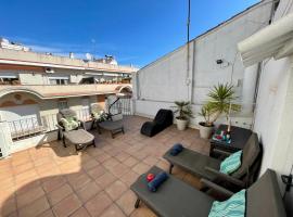 Sea Dreams with Amazing Terrace, apartment in Sitges