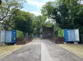 Shipping Container Hotel at Haw Par Villa GoogleMap Address 27 Zehnder Road Taxi and cars can only enter via Zehnder Road