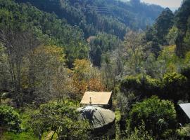 Green Man yurt, luxusní stan v destinaci Penela