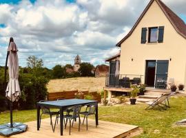 Villa La Baronne-Hauteurs de Beaulieu-sur-Dordogne, hôtel avec parking à Beaulieu-sur-Dordogne