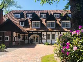 Landhotel Gutshof im Oertzetal in Oldendorf, Südheide、ヘルマンスブルクのホテル