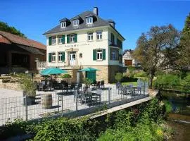 Weinhotel Stadtmühle beim Weingut Schauß