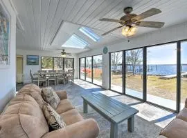 Updated Waterfront Escape with Dock and Fire Pit