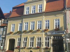 Hotel Stadt Hamburg, hotel v destinaci Grabow