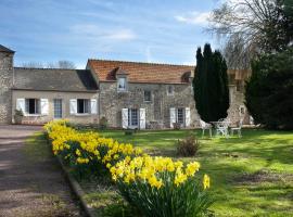 Ferme des Goupillières, hotell i nærheten av British War Cemetery i Maisons