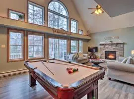 Near Lake and Hiking Pocono Home with Hot Tub
