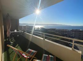 Bagnu di sole - sur la route des &icirc;les sanguinaires adorable T2 vue mer