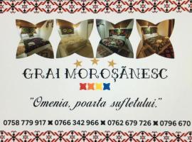 Casa Grai Moroșănesc, budgethotell i Breb