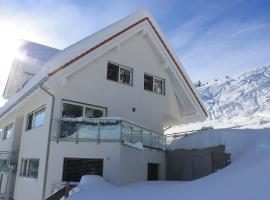 Moderne 3-Zimmerwohnung, an Skipiste, mit Aussicht, hotel em Flumserberg