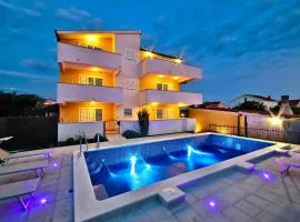 Green Poolside Escape