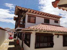 Cabañas la villa, maison de vacances à Villa de Leyva