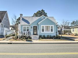 Chincoteague Island Cottage about 2 Mi to Beaches, cabaña o casa de campo en Chincoteague