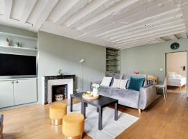 Chic apartment -1BR-4P- Haut Marais - R&eacute;publique