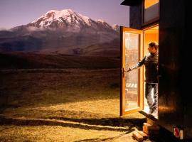 Nomads Ecuador, luxury tent in Chimborazo