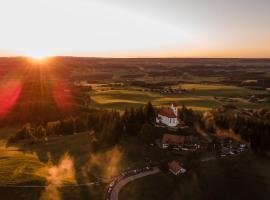 Panoramagasthof auf dem Auerberg、Bernbeurenのホテル