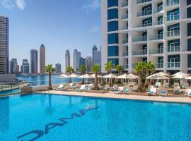 Damac Maison Prive Deluxe Studio with Burj-khalifa view, hotell Dubais